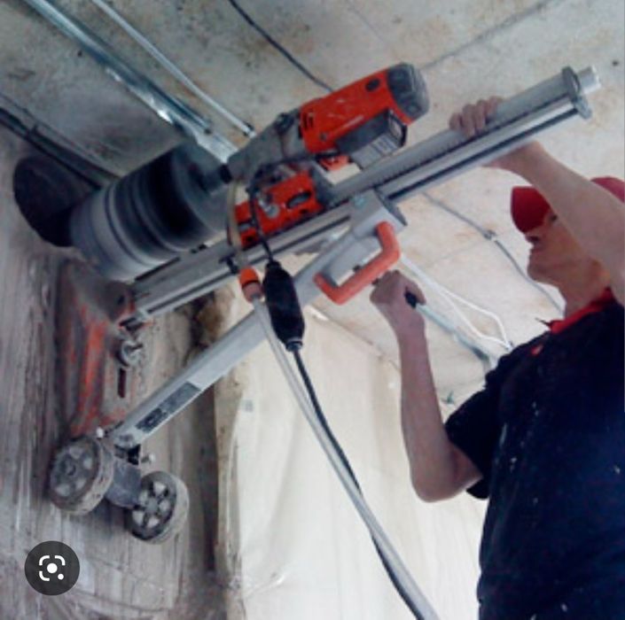 Алмазное сверление, бурение