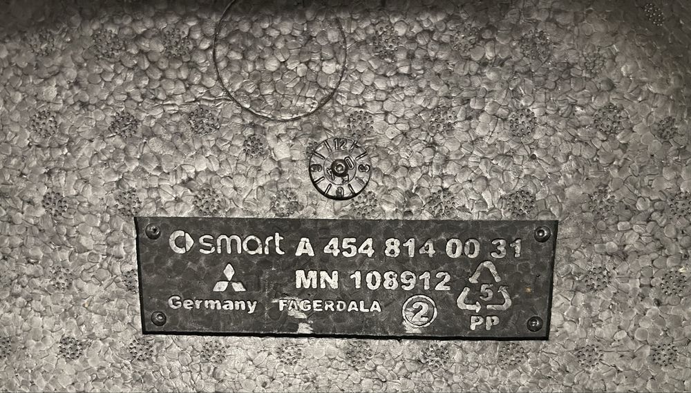 Planșeu portbagaj Smart Forfour