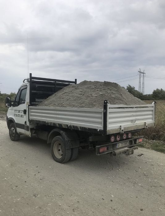 SUPER OFERTA nisip Balast Pietris Piatra de drum Refuz de Ciur