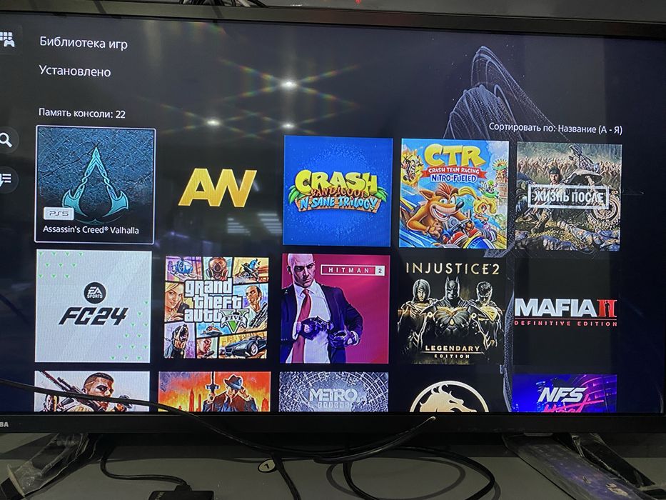 Playstation 5 slim 1.5TB 2джойстика + 20 игр