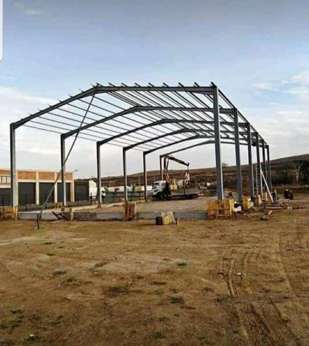 Vand structura hale metalică 12x30x4x4,5x5 m 7600e