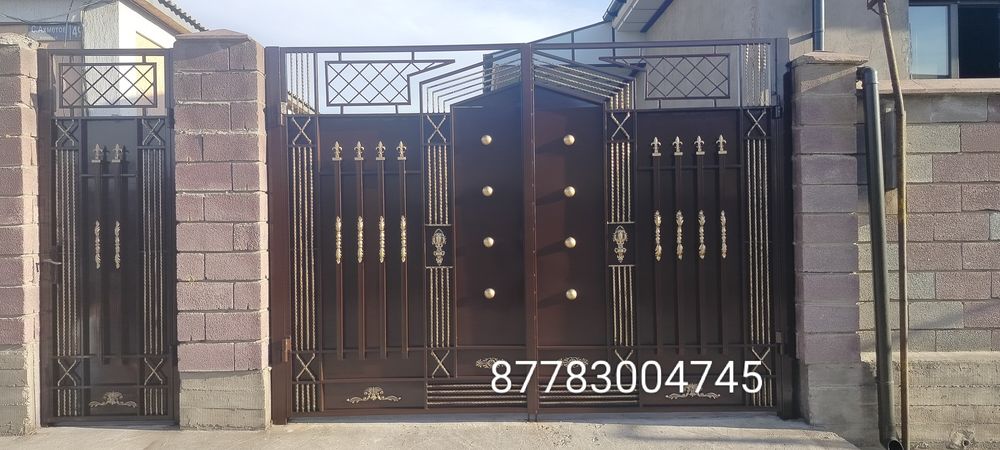 Покраска ворот!!!