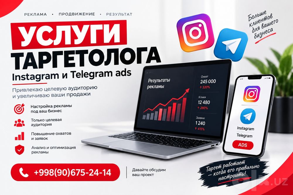 Таргетолог — настройка рекламы для вашего бизнеса