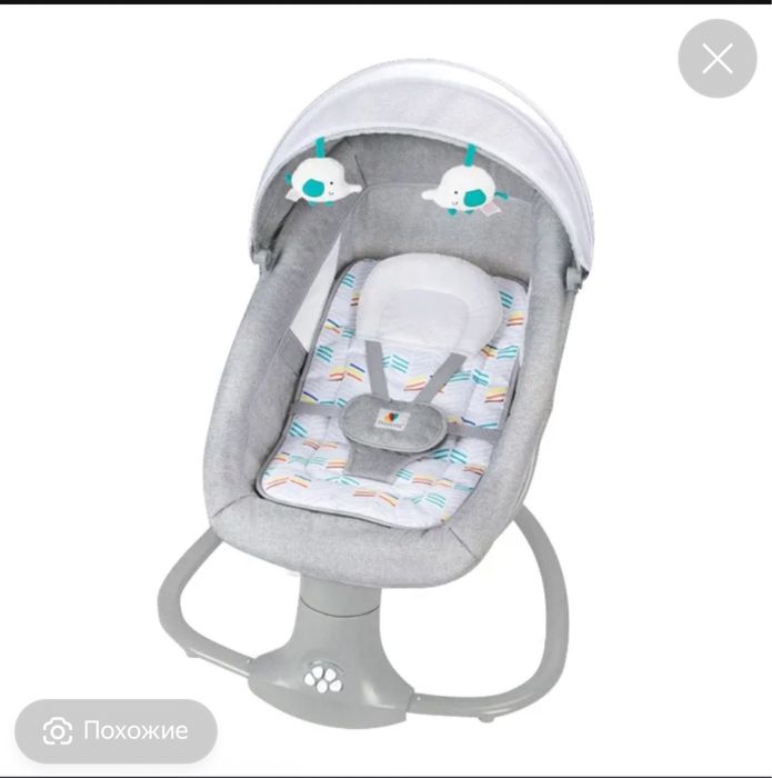 шезлонг для новорожденного