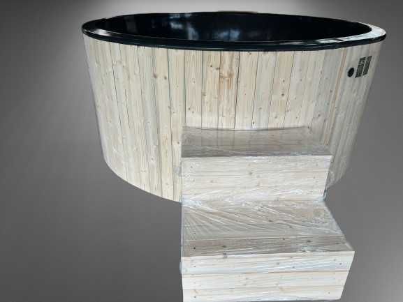 Ciubăr din fibră de sticlă 10prs –LED, aeromasaj