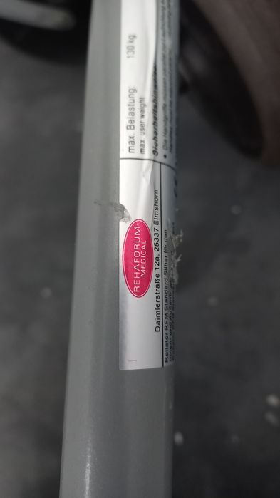 Rolator/cadru de mers 4 roti, șezut și cos, pliabil