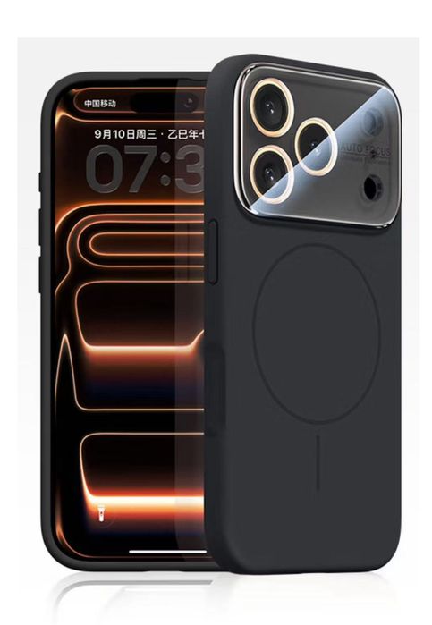 Husa Magnetica Silicon Anti Alunecare - Iphone 17 17 PRO MAX AIR 18 18 PRO 18 PRO MAX