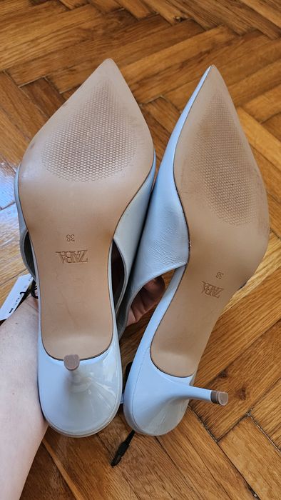 Pantofi Zara piele naturală