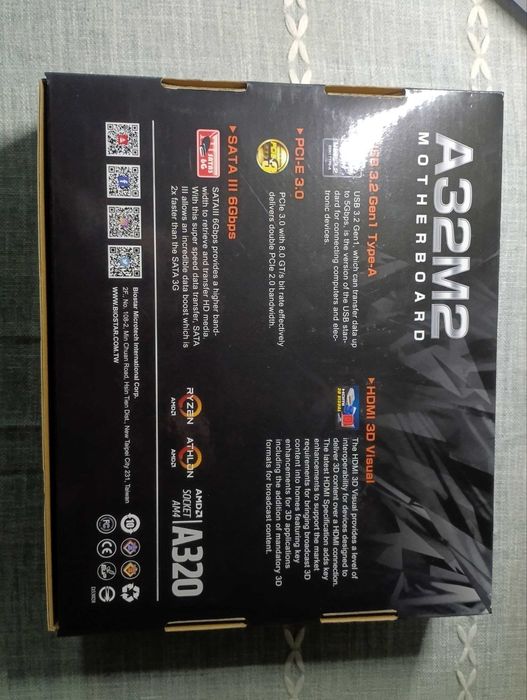 Материнская плата Biostar a32m2 AM4