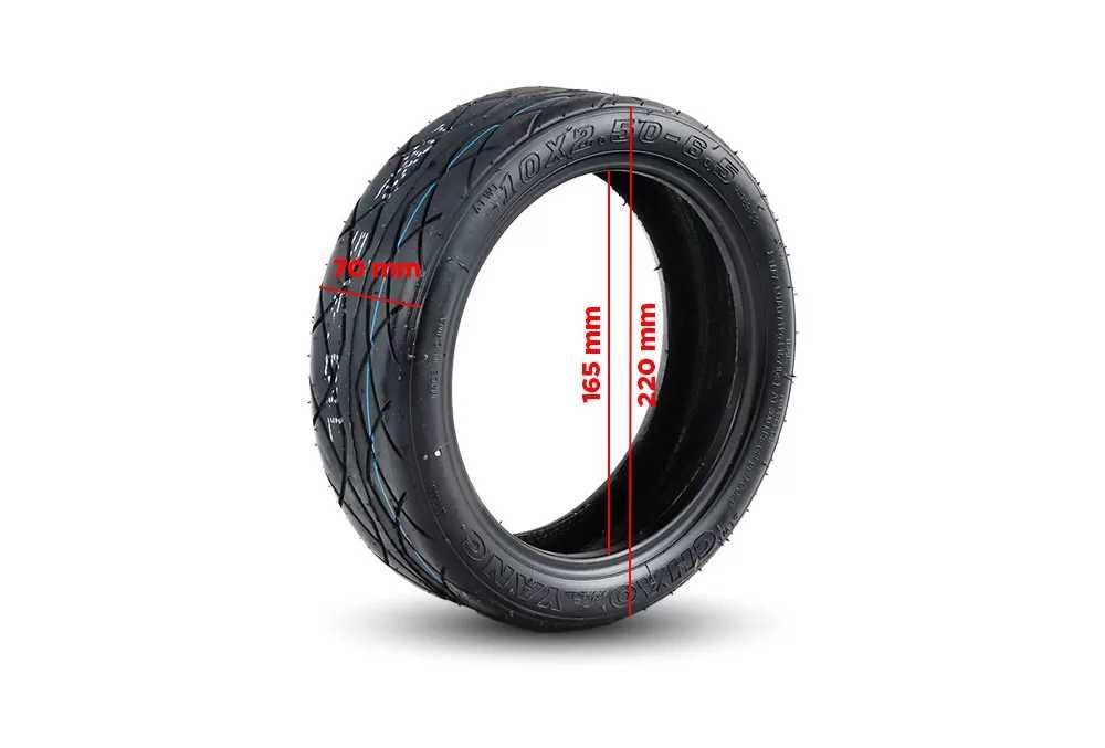 Cauciuc 10x2.5 - 6.5 pentru trotinete electrice Myria TITAN –