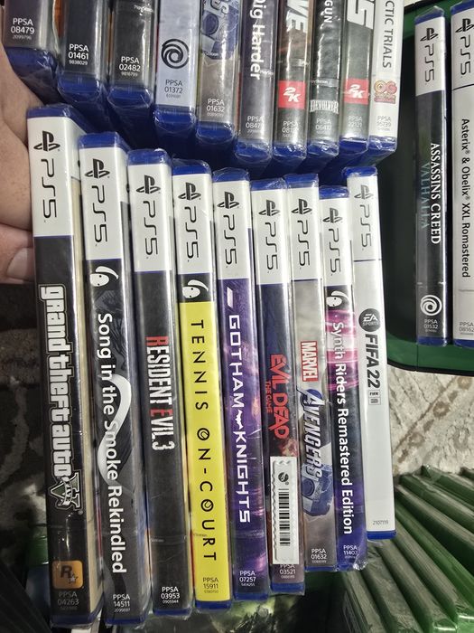 Новые диски play station 5