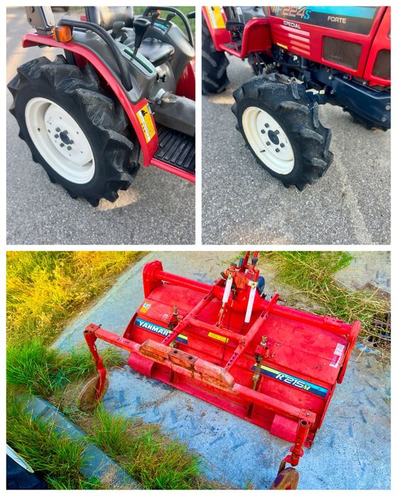 Tractor tractoras yanmar af 224s,servo,inversor,2011,umbrar,24cp,kubota