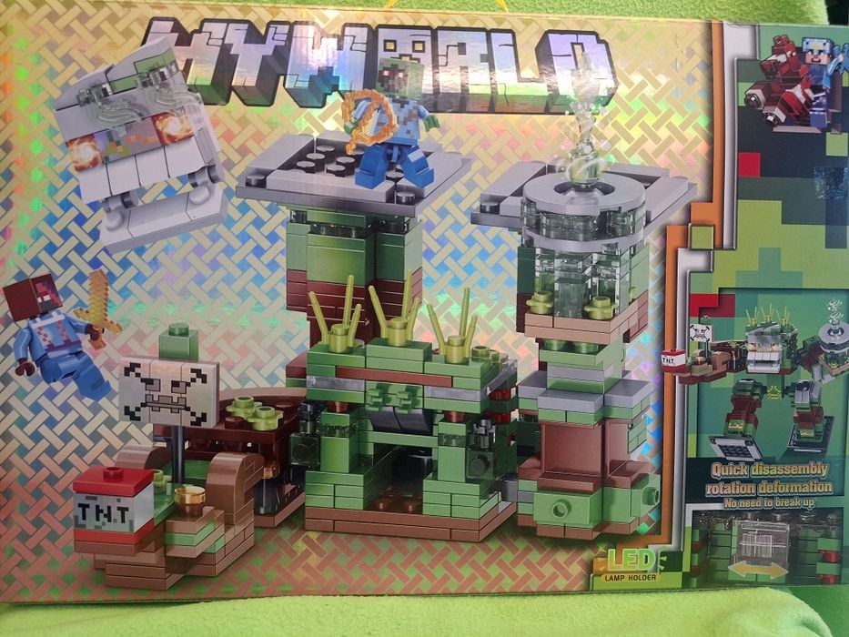 Minecraft огромен конструктор -  511 ел