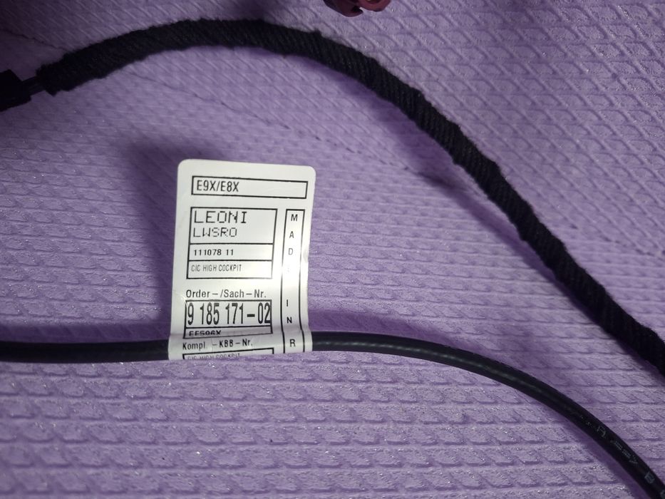 Cablu conectare CIC Display BMW E81 E82 E87 E90 E91 E92 Cod 9185171