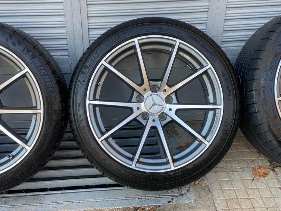 18-инчови AMG Performance джанти с летни гуми за Мерцедес