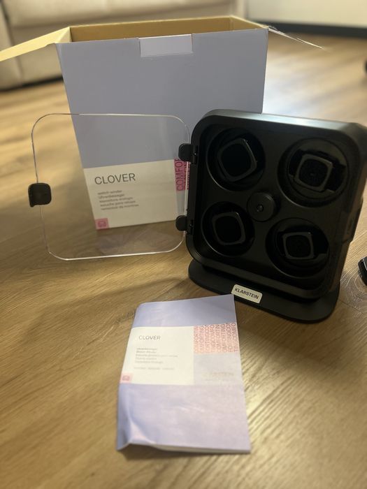 Като нова Clover подвижна стойка за часовници