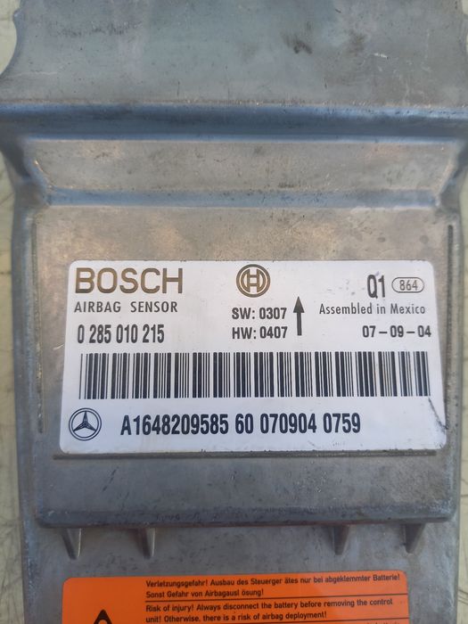 Airbag Sensor ML W164