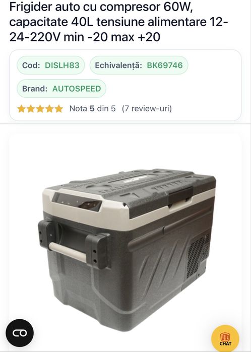 Frigider auto cu compresor
