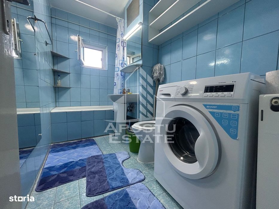 Apartament cu 2 camere de inchiriat, centrala proprie, zona Dambovita