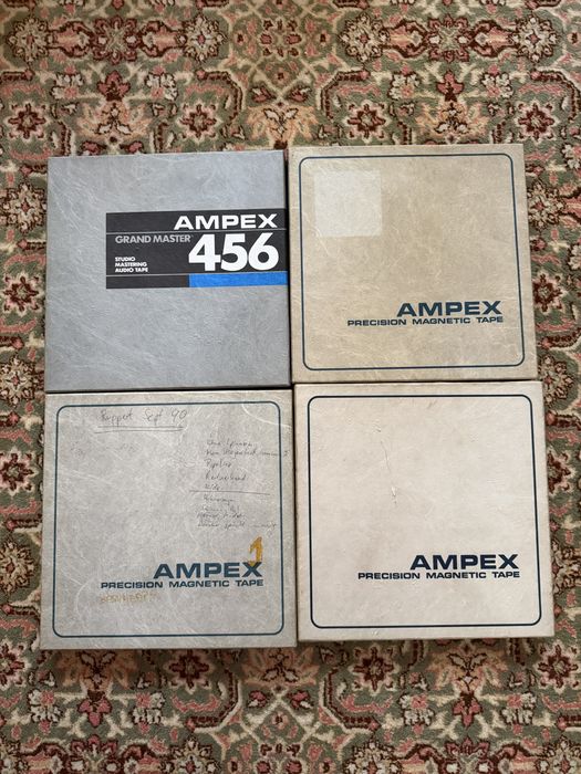 Role Sigilate benzi magnetofon AMPEX 456 Grand Master 4 8 track