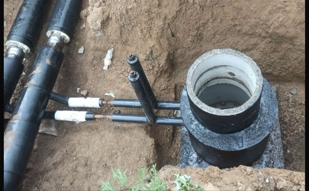 Теплотрасса,Тепловой узел,Отопления