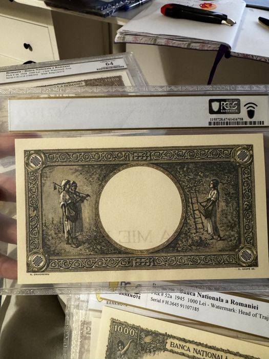 Lot bancnote romanesti gradate