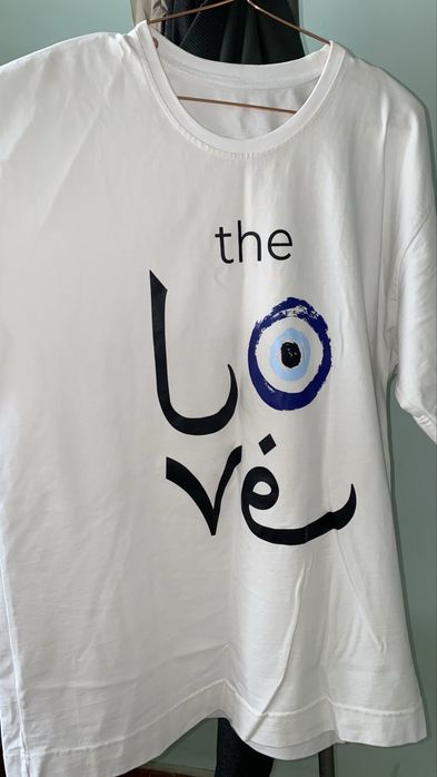 Дизайнерская футболка oversize