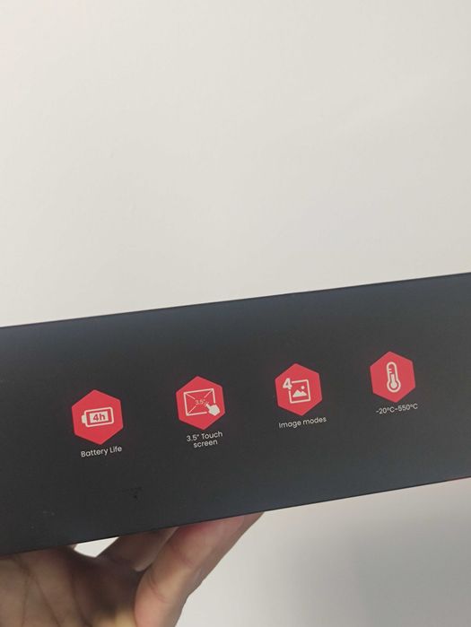 Cameră Termoviziune Profesională Kaiweets KTI-K01 – Rezoluție 256x192, Ecran Tactil 3.5", Wi-Fi, Sigilata