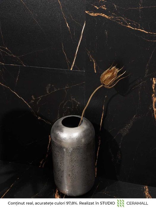 Gresie 8029 60x120 Black Gliter