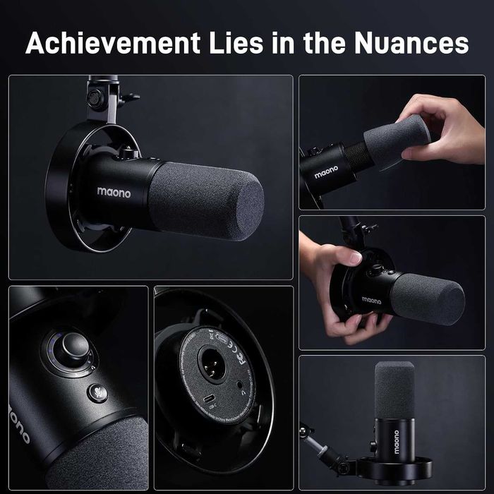 Динамичен микрофон Maono PD300X USB/XLR