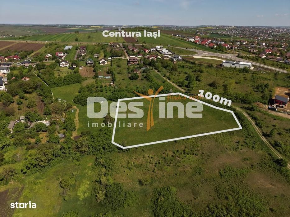 Teren intravilan cu acces dublu 462 mp Ciurbesti