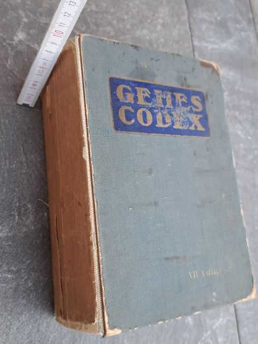 GEHES CODEX -Dictionarul  farmacistului  - 1937 Dresda /De