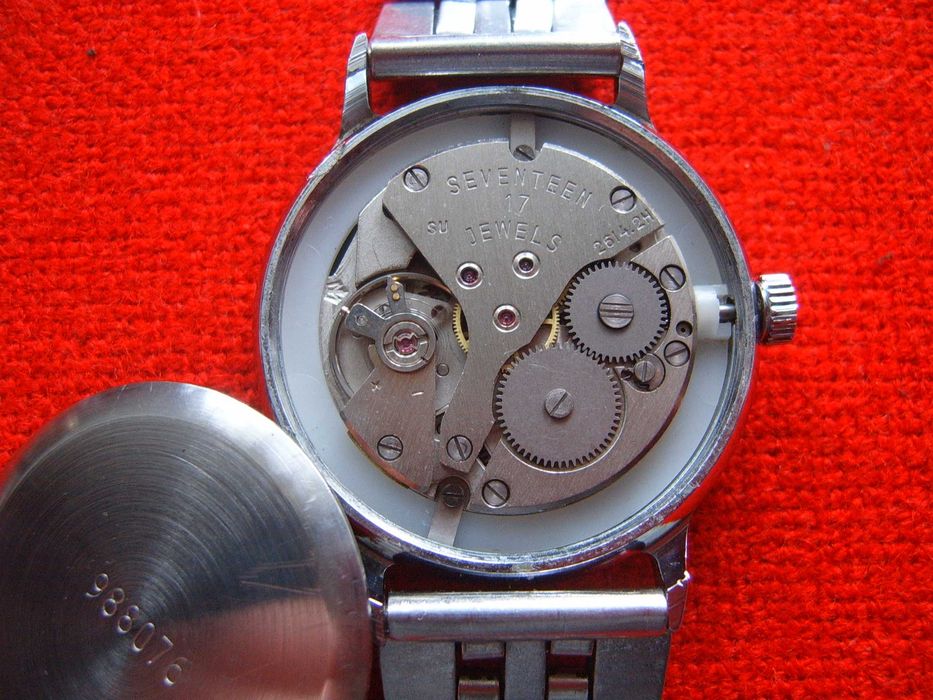Poljot 17 jewels USSR black dial ! Мъжки ръчен часовник,като нов !