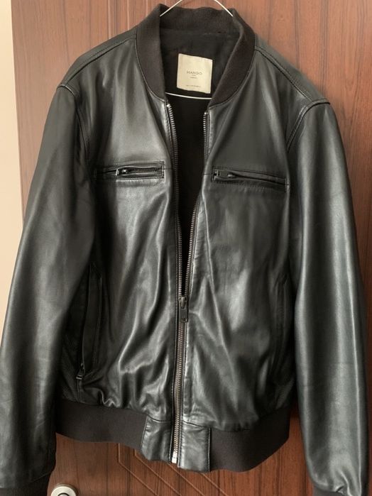 Мъжко кожено аке MANGO