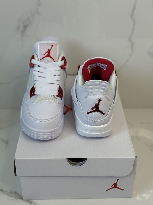 Air Jordan 4 Retro Metallic Red Full Box Verificare Colet Size 35,5-46
