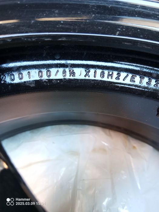 4 бр Хибридни Джанти 16-ка 4х100