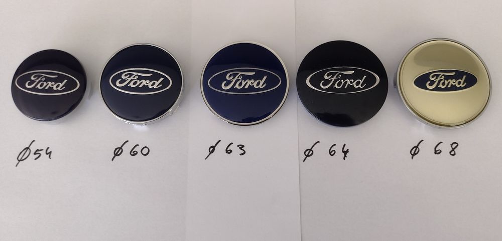 Capace jante aliaj Ford 54 mm 60 mm 63 mm 64 mm 68 mm
