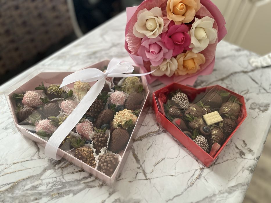 Клубника в шоколаде Подарочный набор