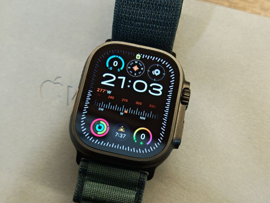 Apple watch Ultra 2 Black Alpine Loop L 100% battery