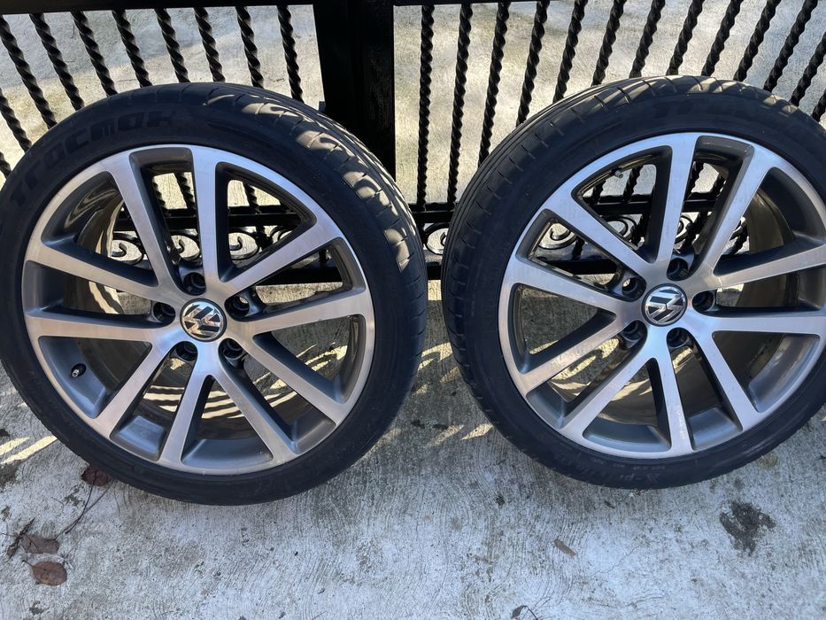 Vand jante originale VW, 5x112, r18