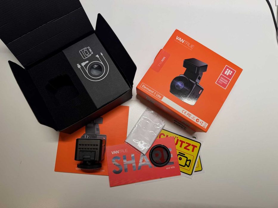 Vand Camera De bord VANTRUE E1 LITE + Filtru Polarizat