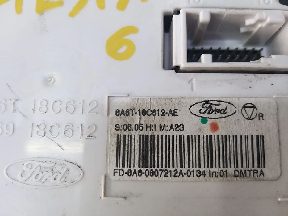 Panou comanda clima ac ford fiesta 6 cb1 ccn 8a6t18c612ae