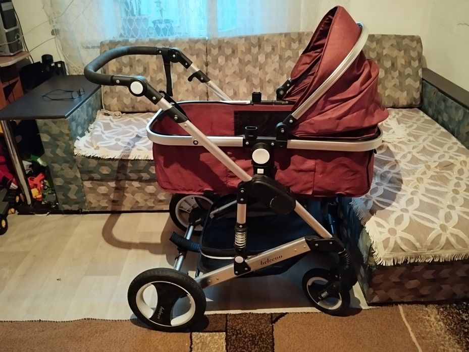 Коляска с сумкой