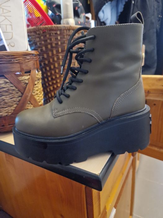 Боти pinko. Арми грийн