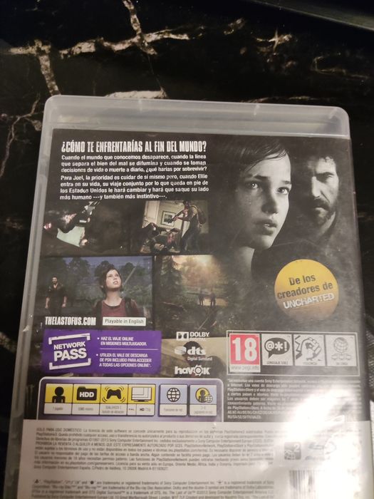 Диск The last of us