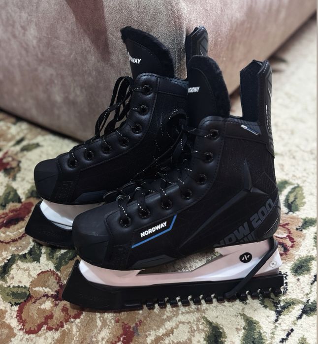 Продам коньки Nordway б/у, размер 35