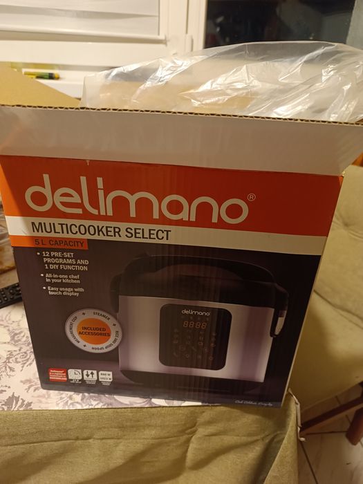 Уред Делимано, уред за готвене с пара