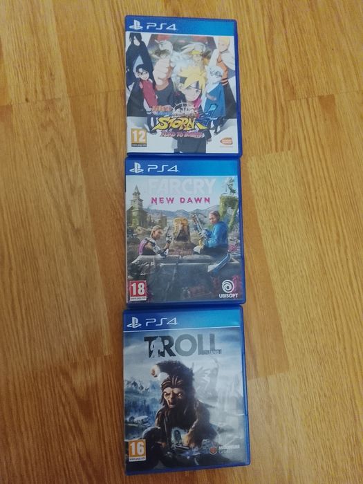 PS4 игри Naruto, Far cry, Troll and I