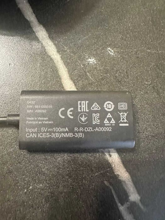 Наушники Logitech G432, Black-Blue