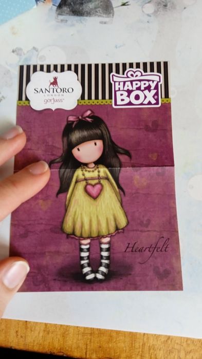 Куколка santoro gorjuss. Happy box.